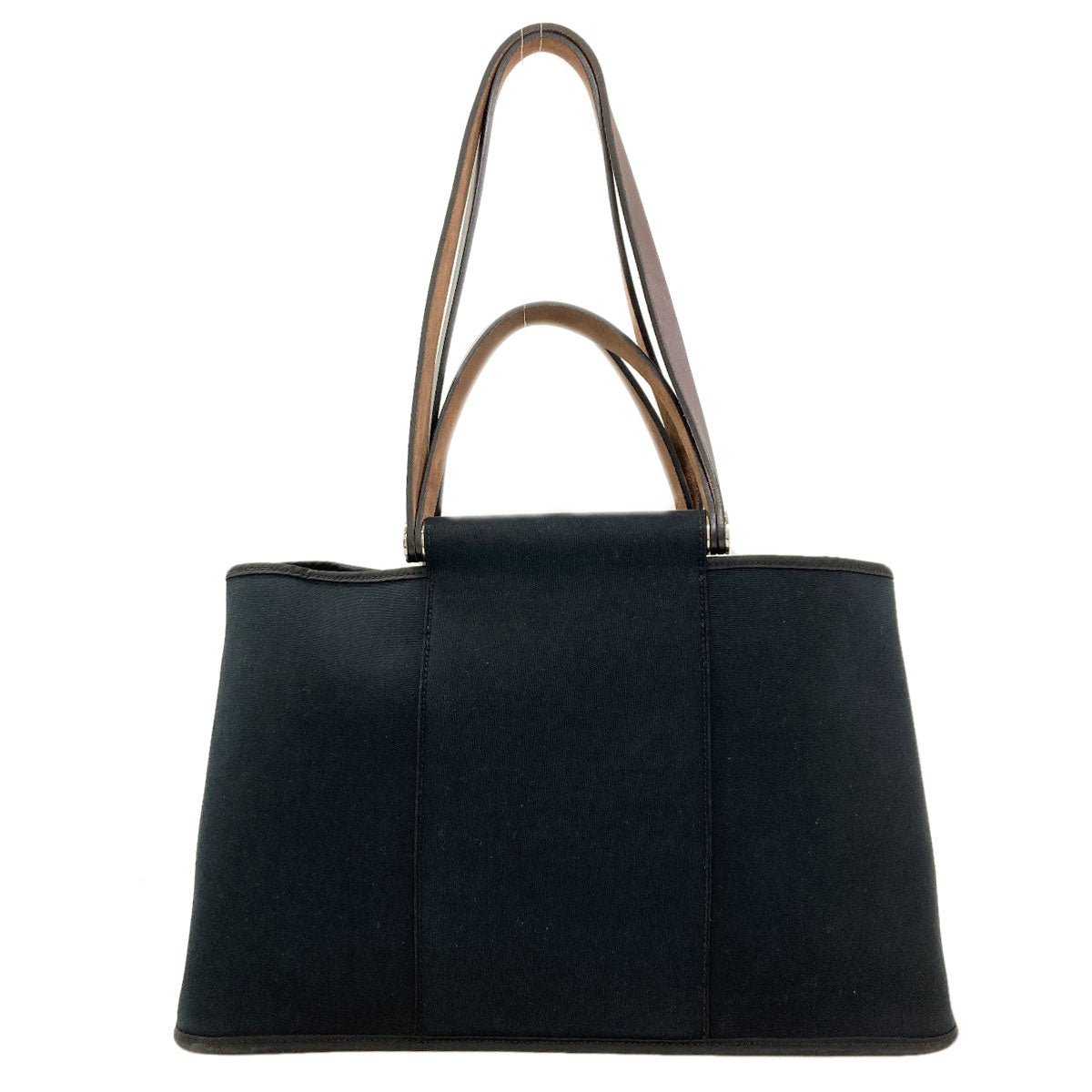 HERMES Kabak Elan SilverHardware Tote Bag Canvas Ladies [Used]