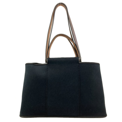 HERMES Kabak Elan SilverHardware Tote Bag Canvas Ladies [Used]