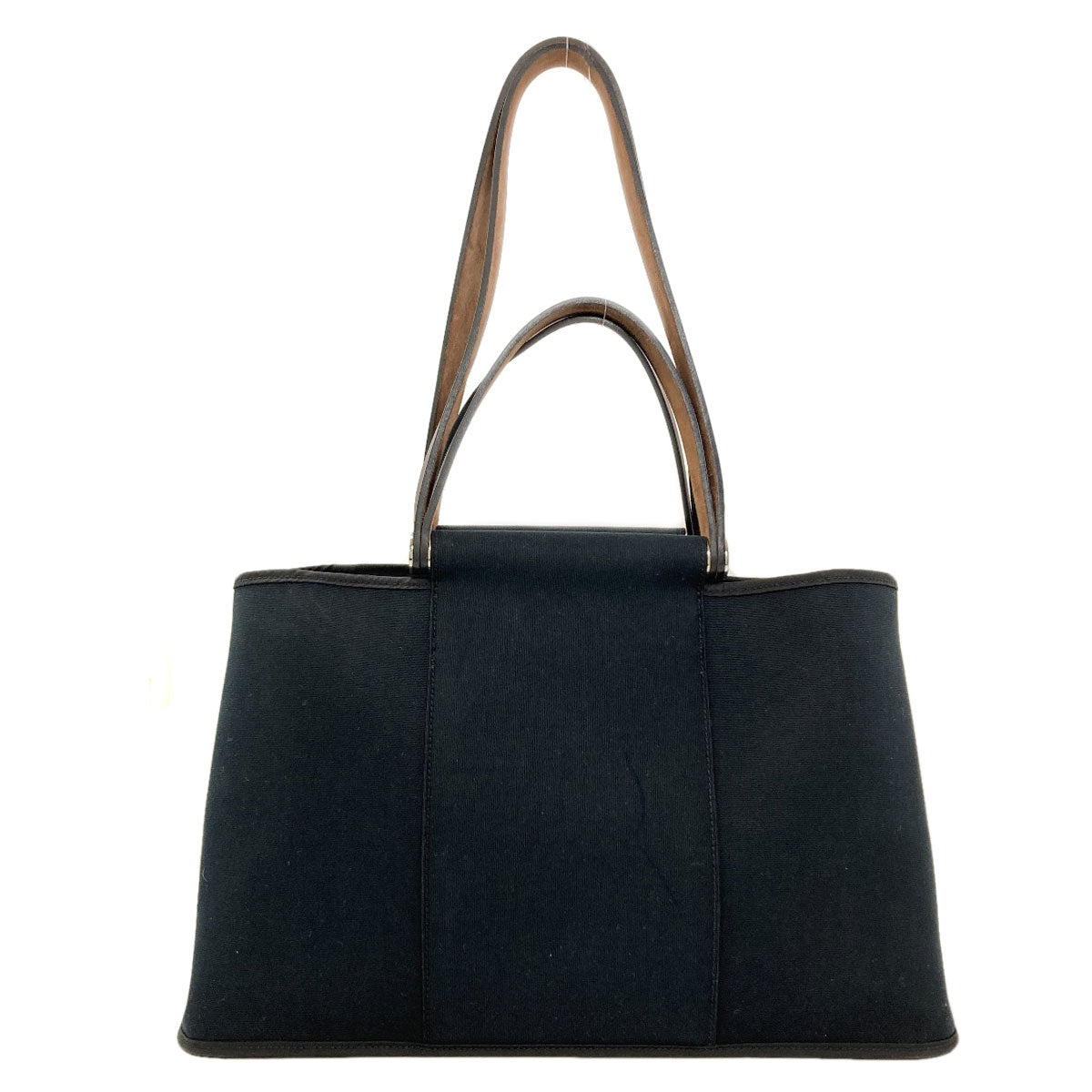 HERMES Kabak Elan SilverHardware Tote Bag Canvas Ladies [Used]