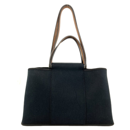 HERMES Kabak Elan SilverHardware Tote Bag Canvas Ladies [Used]