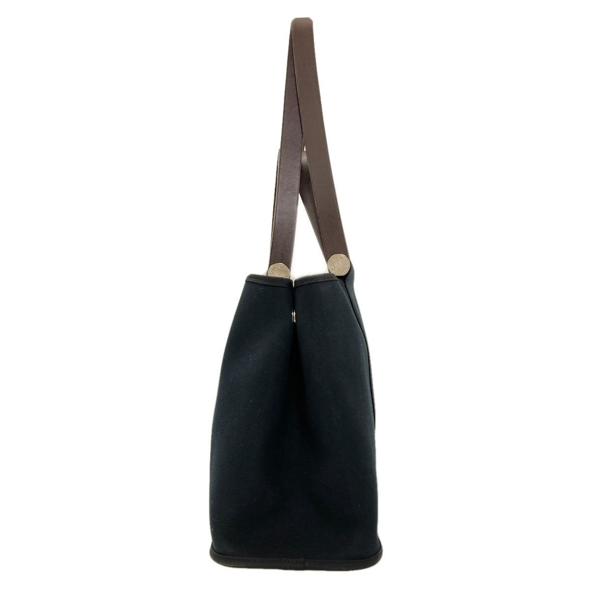 HERMES Kabak Elan SilverHardware Tote Bag Canvas Ladies [Used]