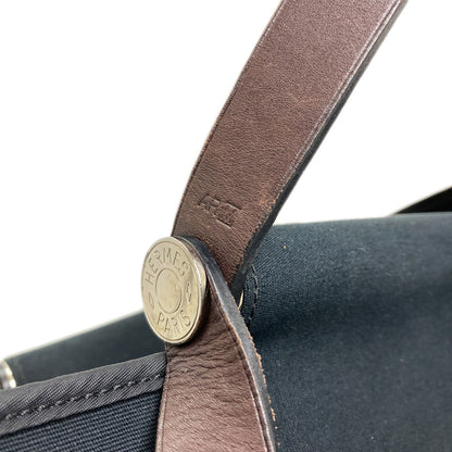 HERMES Kabak Elan SilverHardware Tote Bag Canvas Ladies [Used]