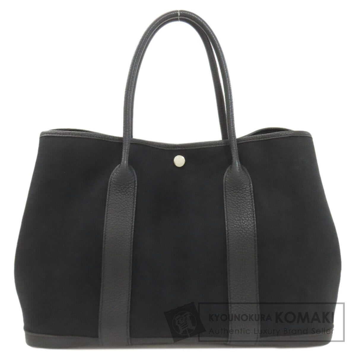 HERMES Garden party PM Handbag Towar Officche Ladies [Used]