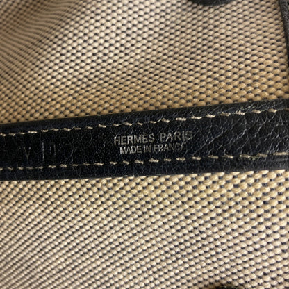 HERMES Garden Party PM Silver Hardware Tote Bag Tower ash Ladies [Used]