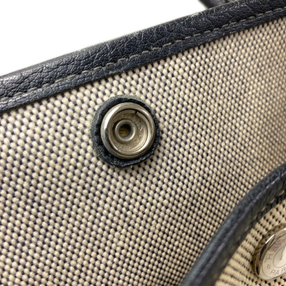 HERMES Garden Party PM Silver Hardware Tote Bag Tower ash Ladies [Used]