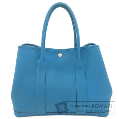HERMES Garden Party PM Silver Hardware Handbag Negonda Ladies [Used]