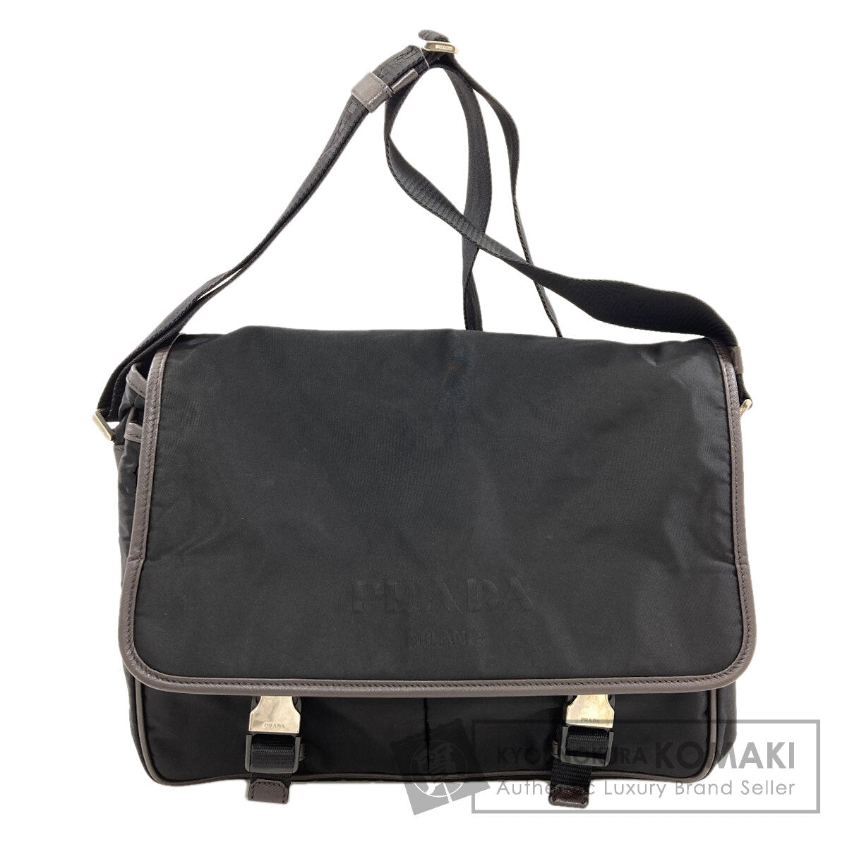 PRADA Logo Hardware Shoulder strap Nylon Ladies [Used]