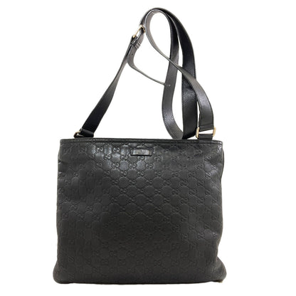 GUCCI 201446 GG signature guccissima Shoulder Bag Leather Ladies [Used]