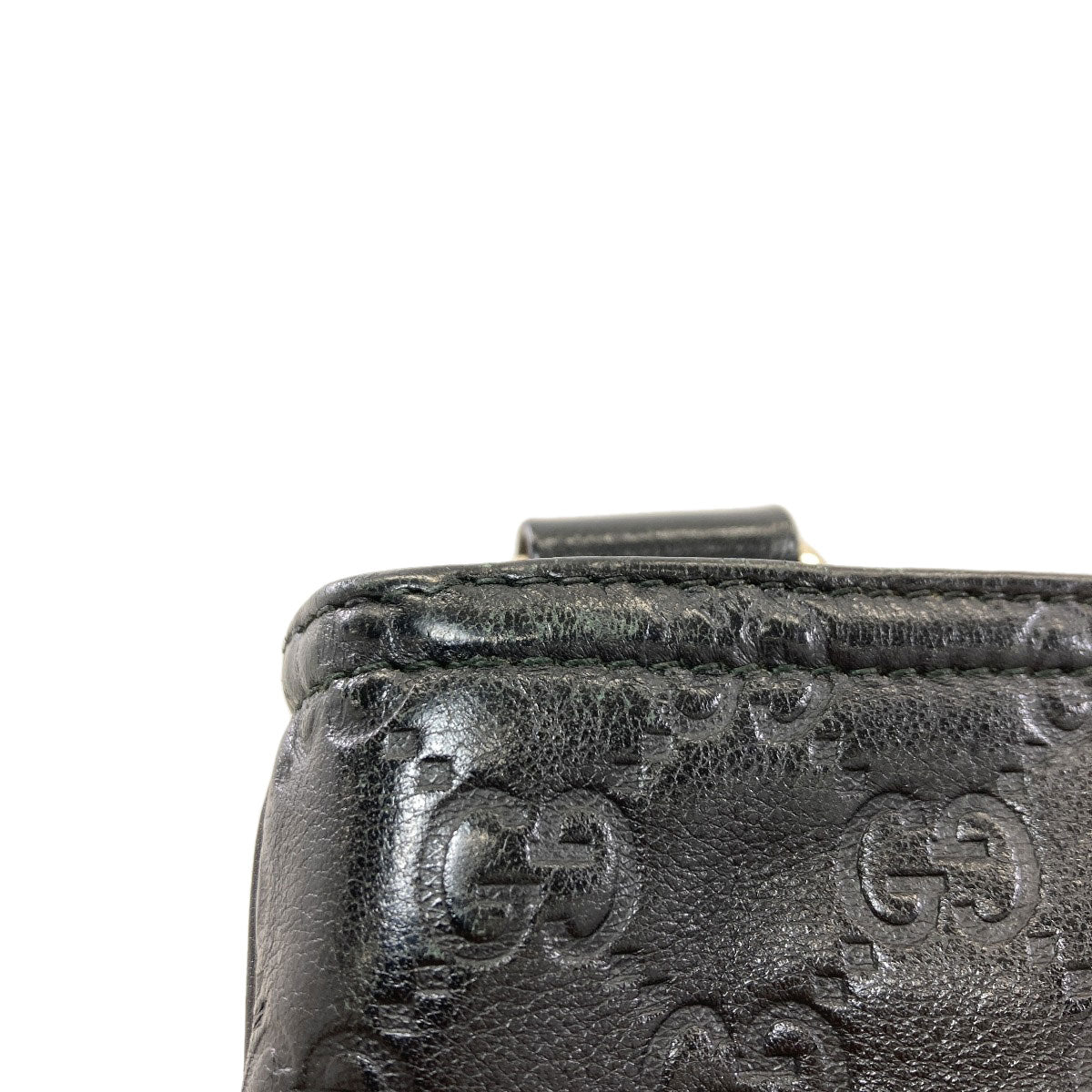 GUCCI 201446 GG signature guccissima Shoulder Bag Leather Ladies [Used]