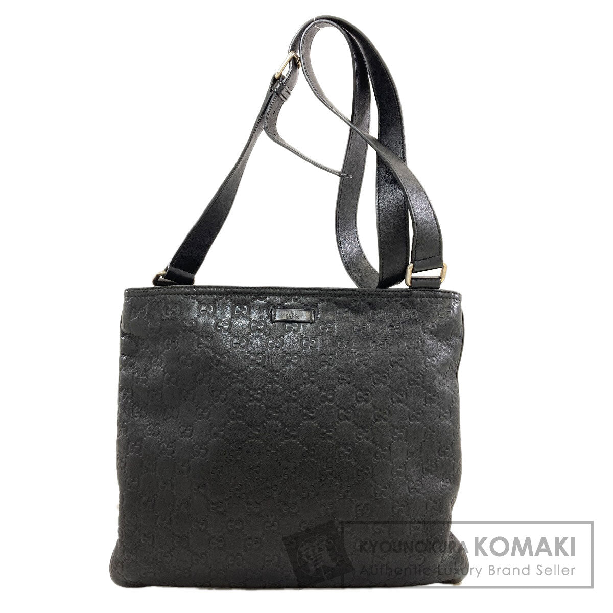 GUCCI 201446 GG signature guccissima Shoulder Bag Leather Ladies [Used]
