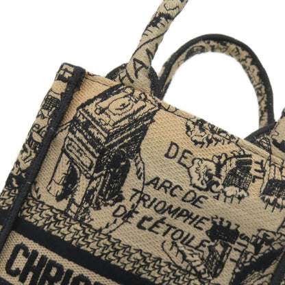 CHRISTIAN DIOR Book Tote Mini 2WAY Handbag Canvas Ladies [Used]