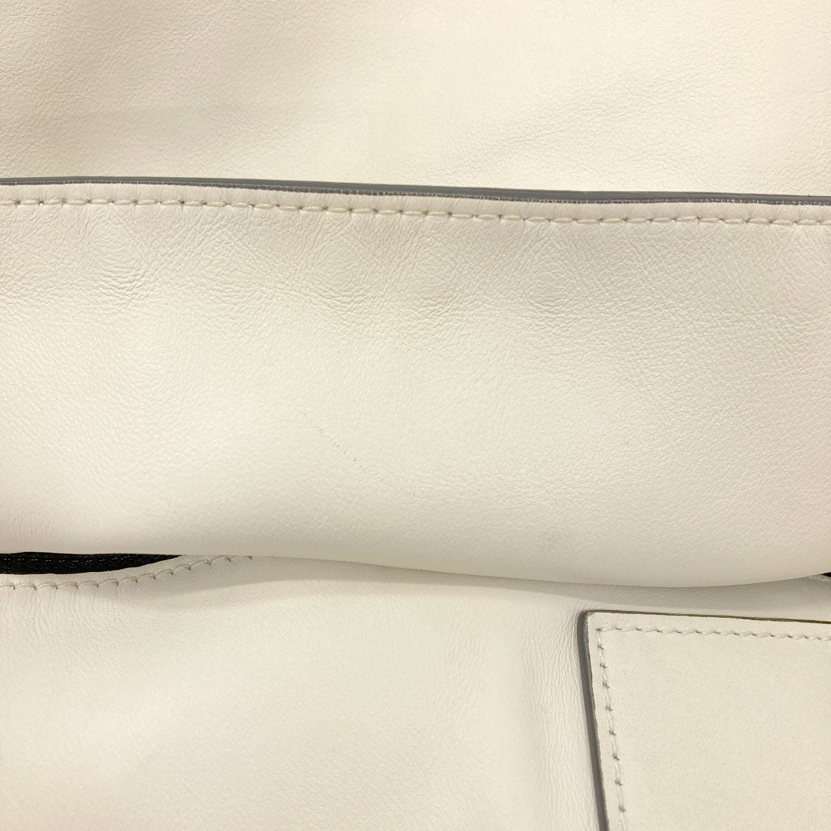 MIUMIU logo Tote Bag Calf Ladies [Used]
