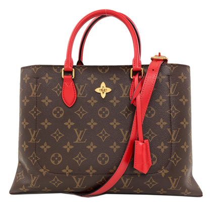 LOUIS VUITTON M43553 Flower tote Handbag Monogram canvas Ladies [Used]