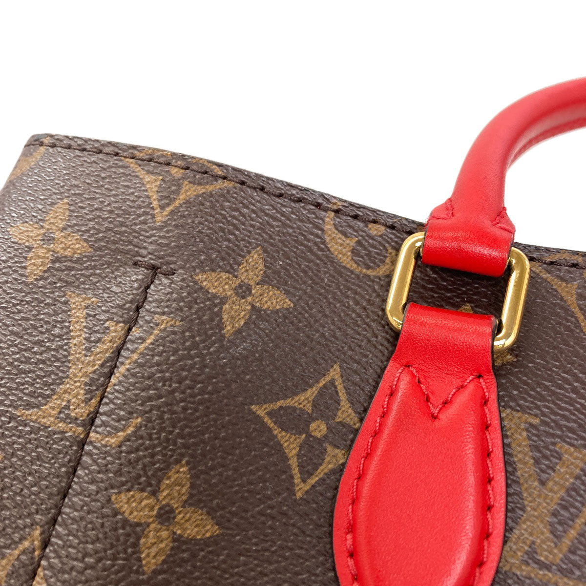 LOUIS VUITTON M43553 Flower tote Handbag Monogram canvas Ladies [Used]