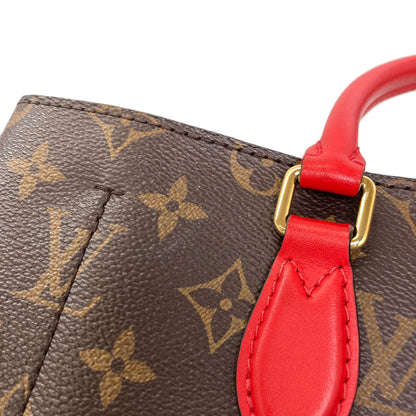LOUIS VUITTON M43553 Flower tote Handbag Monogram canvas Ladies [Used]