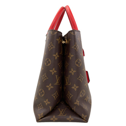 LOUIS VUITTON M43553 Flower tote Handbag Monogram canvas Ladies [Used]
