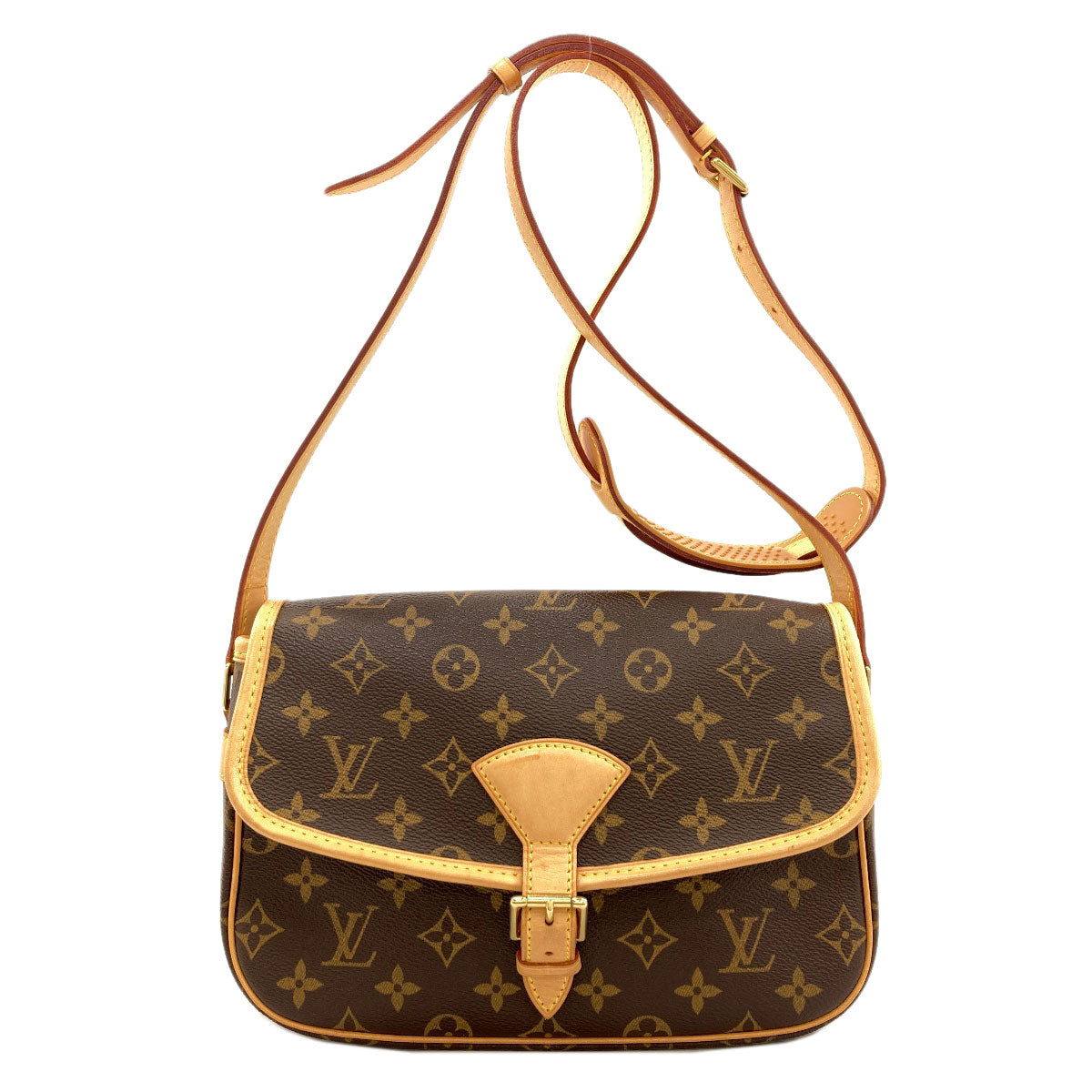 LOUIS VUITTON M42250 Sologne Shoulder Bag Monogram canvas Ladies [Used]