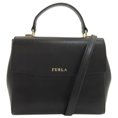 Furla 2WAY Handbag Leather Ladies [Used]