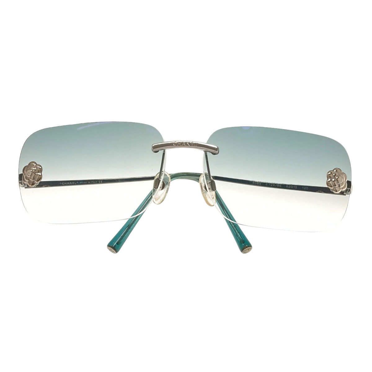 CHANEL logo sunglasses Metal Ladies [Used]