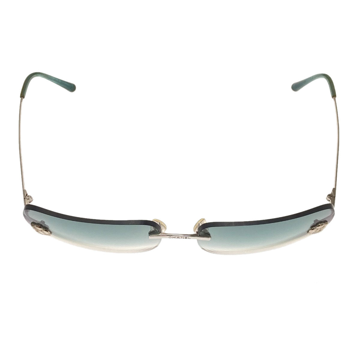 CHANEL logo sunglasses Metal Ladies [Used]