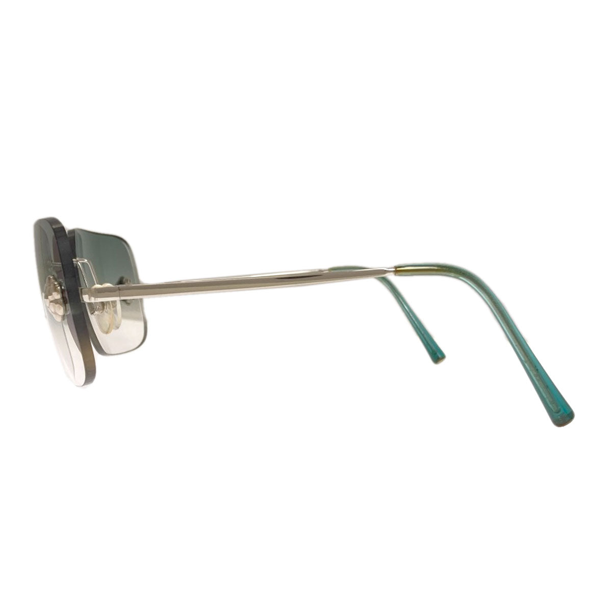 CHANEL logo sunglasses Metal Ladies [Used]
