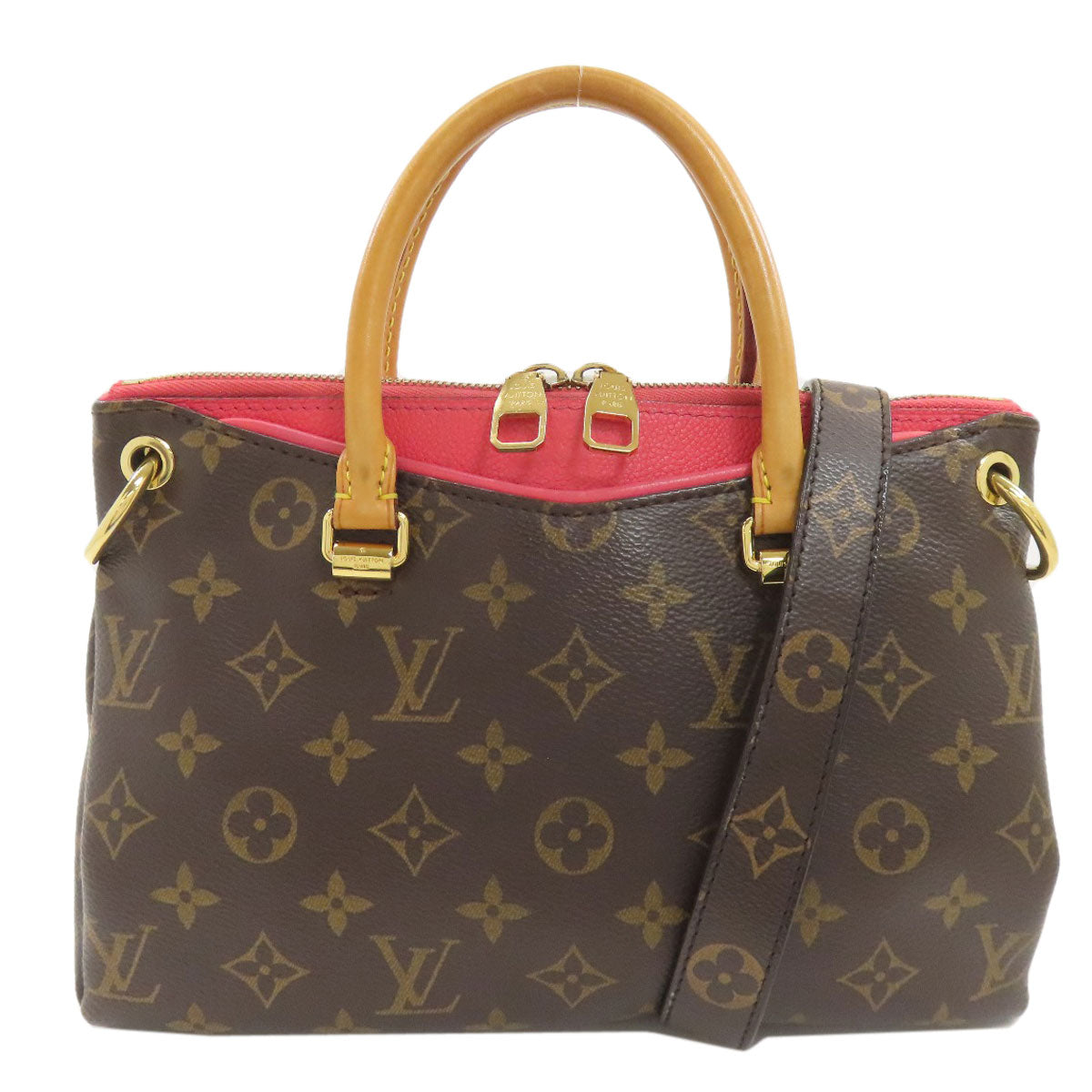 LOUIS VUITTON M41734 Palas BB Handbag Monogram canvas Ladies [Used]