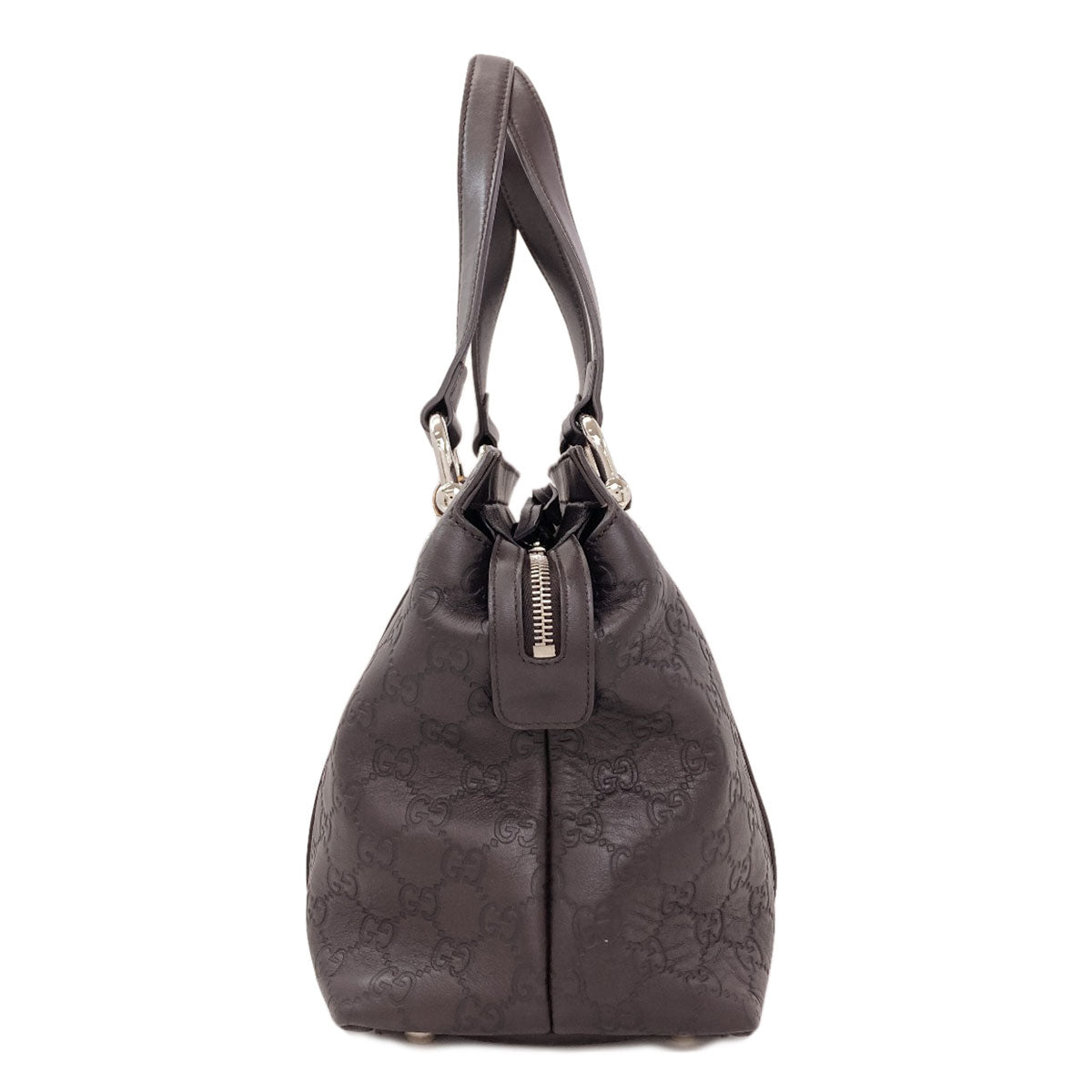 GUCCI 355772 Bamboo GG Guccissima 2WAY Tote Bag Calf Ladies [Used]