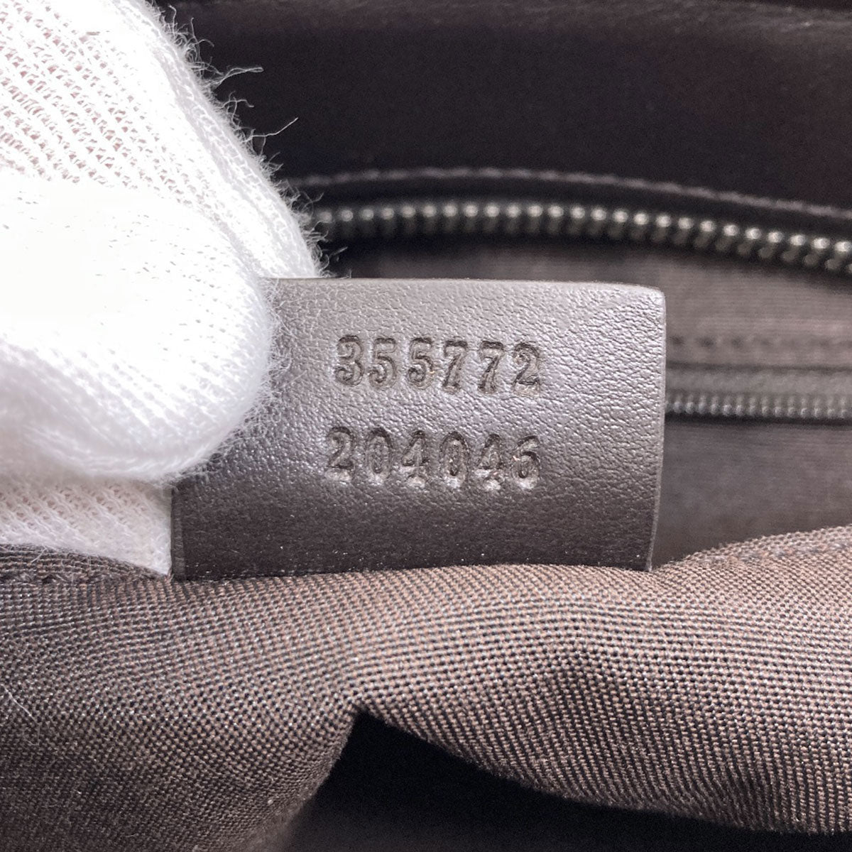 GUCCI 355772 Bamboo GG Guccissima 2WAY Tote Bag Calf Ladies [Used]
