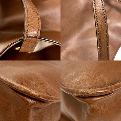 GUCCI 623694 Horsebit Tote Bag Calf Ladies [Used]