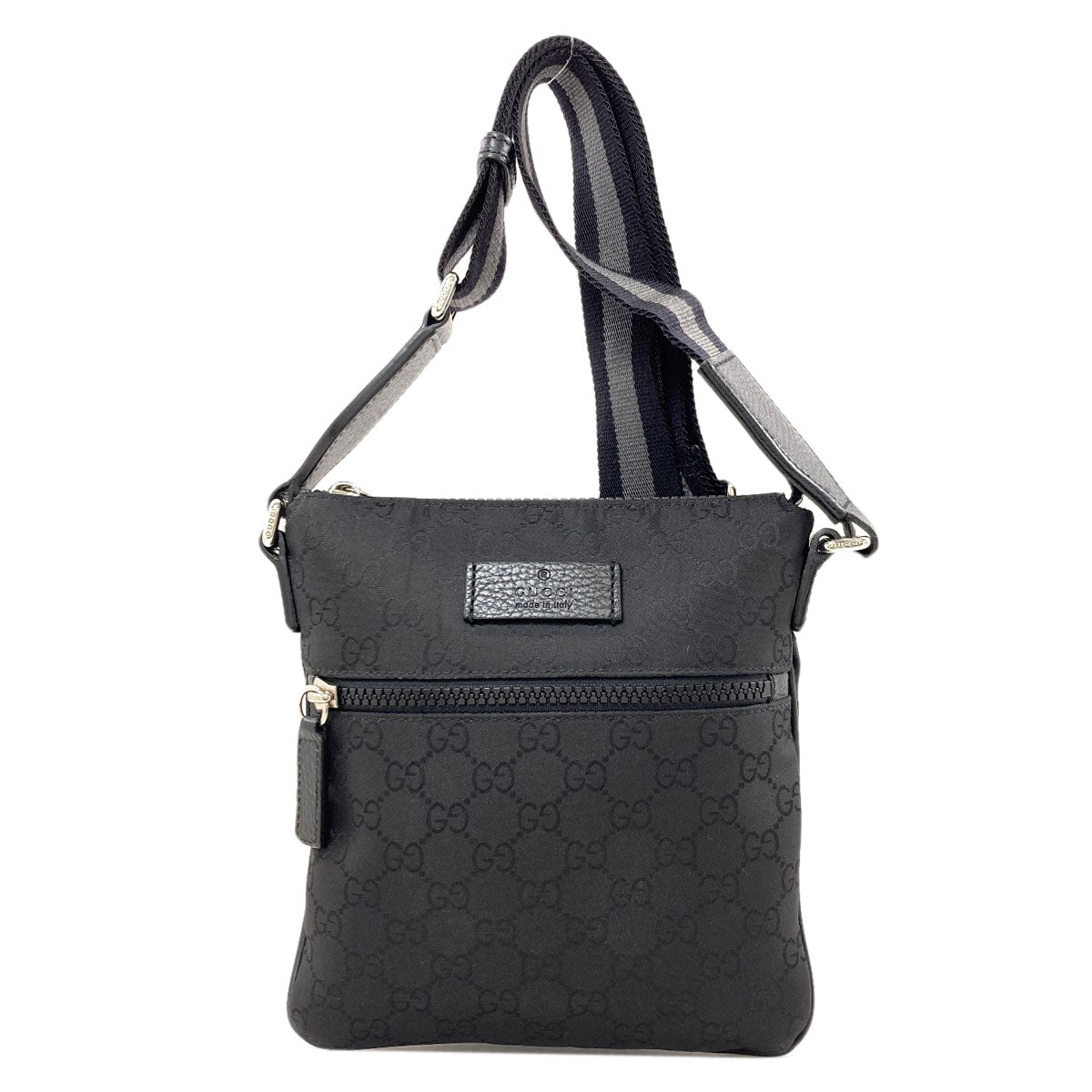 GUCCI 449183 Outlet GG Shoulder Bag Nylon Ladies [Used]