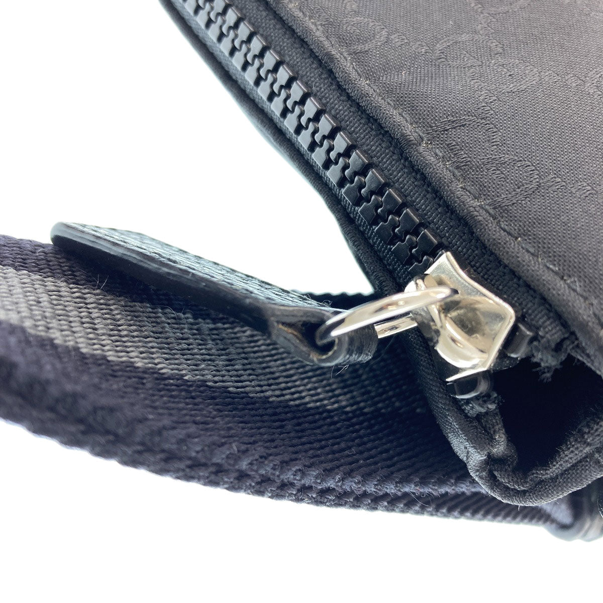 GUCCI 449183 Outlet GG Shoulder Bag Nylon Ladies [Used]