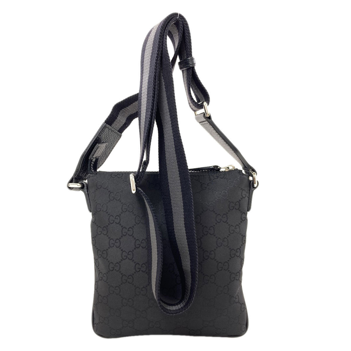 GUCCI 449183 Outlet GG Shoulder Bag Nylon Ladies [Used]