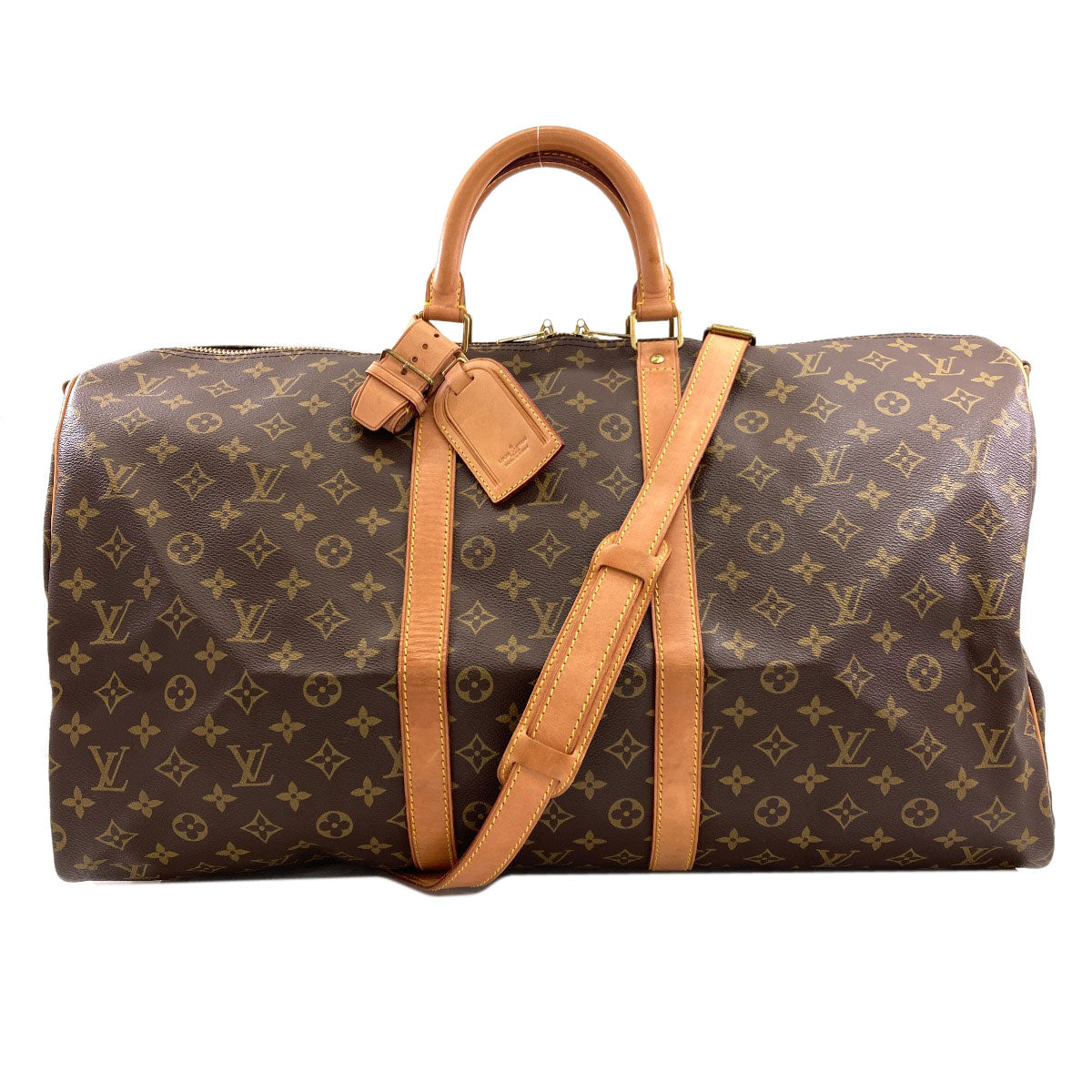 LOUIS VUITTON M41414 Kiepol 55 Bundriere Boston bag Monogram canvas Ladies [Used]