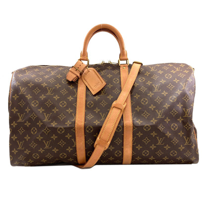 LOUIS VUITTON M41414 Kiepol 55 Bundriere Boston bag Monogram canvas Ladies [Used]