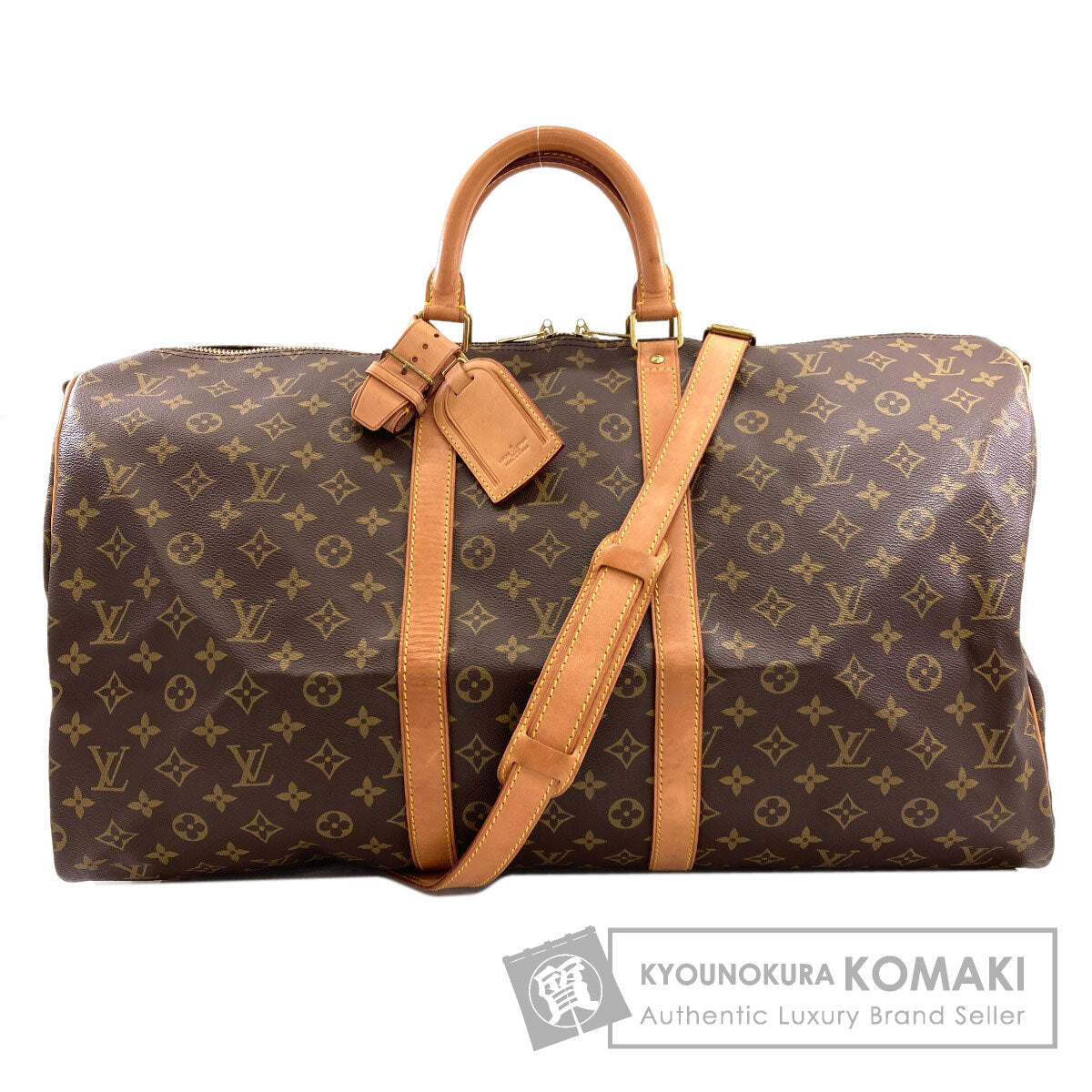 LOUIS VUITTON M41414 Kiepol 55 Bundriere Boston bag Monogram canvas Ladies [Used]