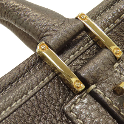 LOEWE anagram Handbag Calf Ladies [Used]