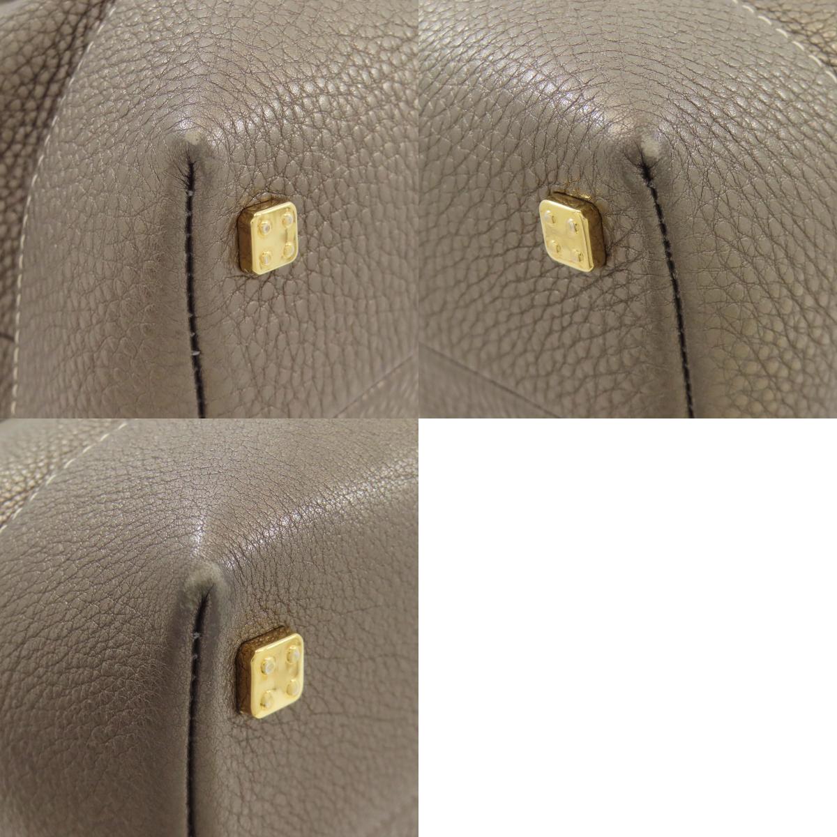 LOEWE anagram Handbag Calf Ladies [Used]