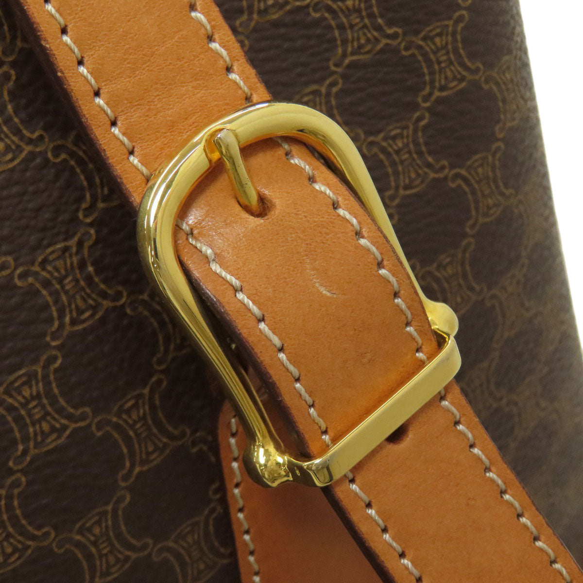 CELINE Macadam Handbag PVC Ladies [Used]