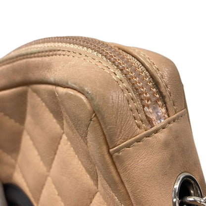 CHANEL CAMBON LINE SilverHardware Shoulder Bag Lambskin Ladies [Used]