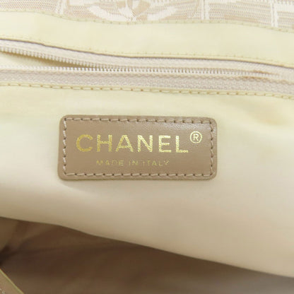 CHANEL New Travel Line MM GoldHardware Tote Bag Nylon jacquard Ladies [Used]