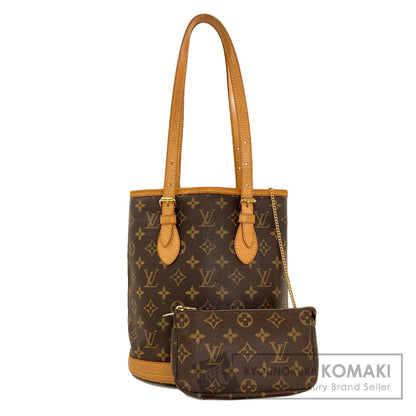 LOUIS VUITTON M42238 Bucket PM Handbag Monogram canvas Ladies [Used]