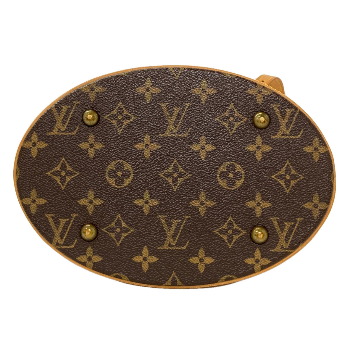 LOUIS VUITTON M42238 Bucket PM Handbag Monogram canvas Ladies [Used]