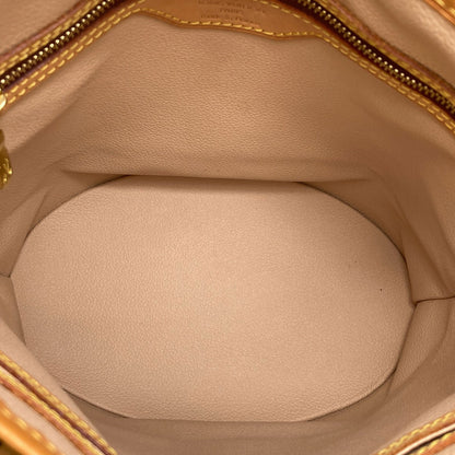 LOUIS VUITTON M42238 Bucket PM Handbag Monogram canvas Ladies [Used]