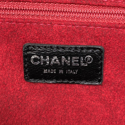CHANEL Chocolate bar COCO Mark SilverHardware Tote Bag Patent leather Ladies [Used]