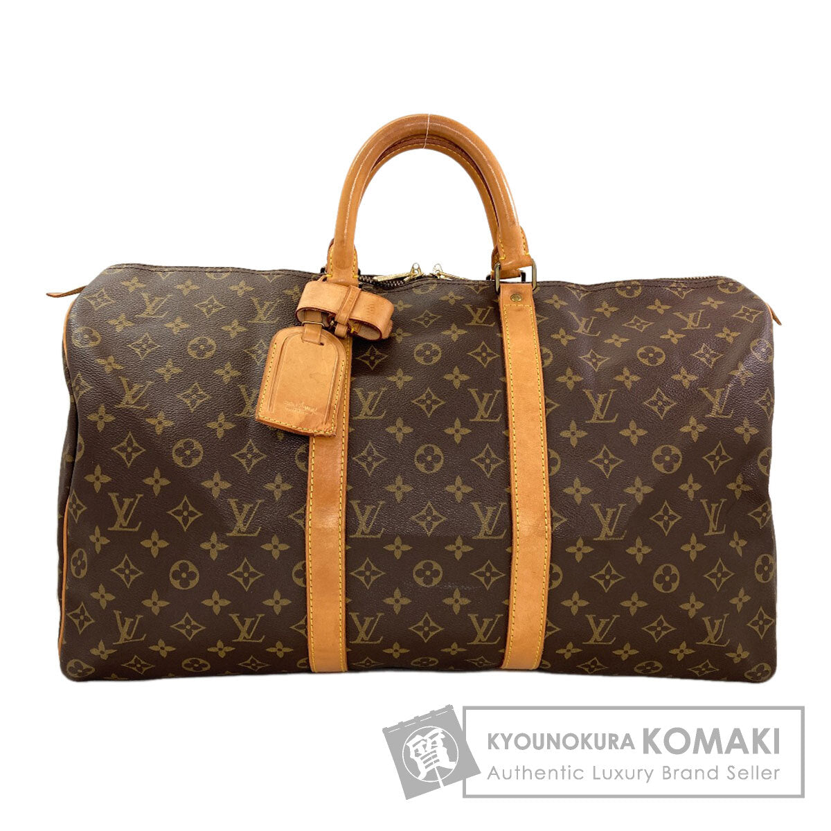 LOUIS VUITTON M41426 Kiepol 50 Boston bag Monogram canvas Ladies [Used]