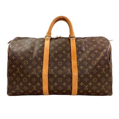 LOUIS VUITTON M41426 Kiepol 50 Boston bag Monogram canvas Ladies [Used]