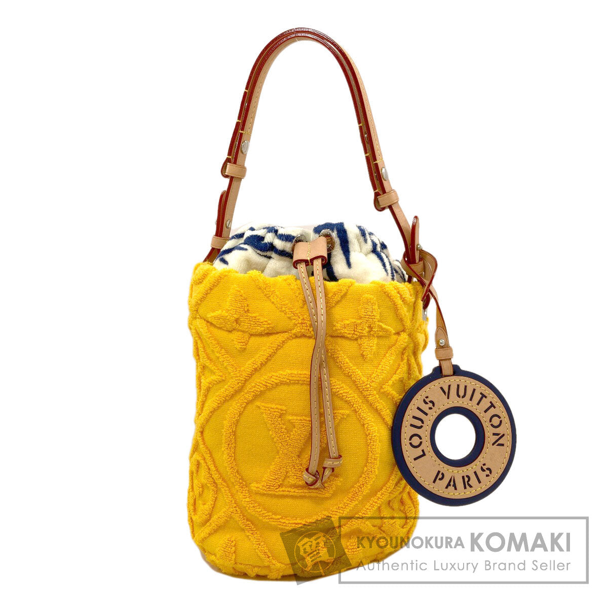 LOUIS VUITTON M25144 Bucket LV Vacation Shoulder Bag Cotton Nume leatherLadies [Used]