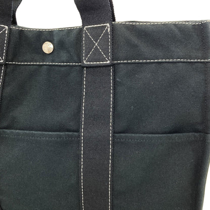 HERMES Deville MM Handbag Canvas Ladies [Used]