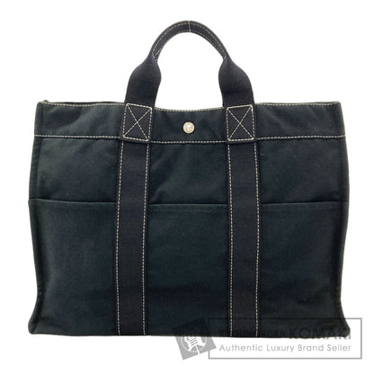 HERMES Deville MM Handbag Canvas Ladies [Used]