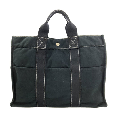 HERMES Deville MM Handbag Canvas Ladies [Used]